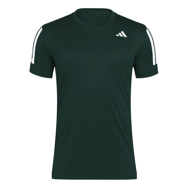 adidas Club 3 Stripes Tee - Men&#39;s (Aurora Ivy)