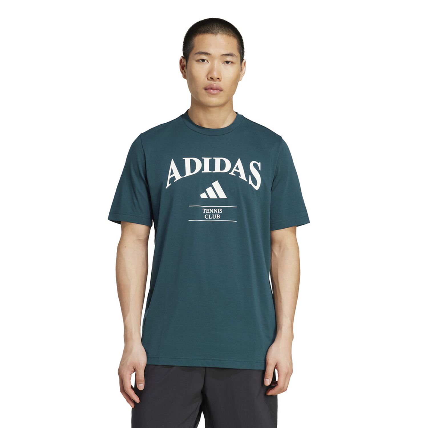 adidas Heritage Tennis Graphic Tee - Men&#39;s (Aurora Ivy)