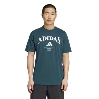 adidas Heritage Tennis Graphic Tee - Men&#39;s (Aurora Ivy)