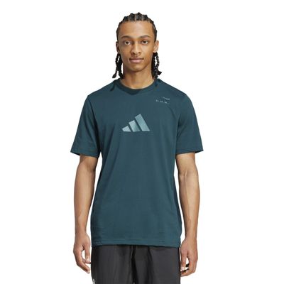 adidas Tennis Category Graphic Tee - Men&#39;s (Aurora Ivy)