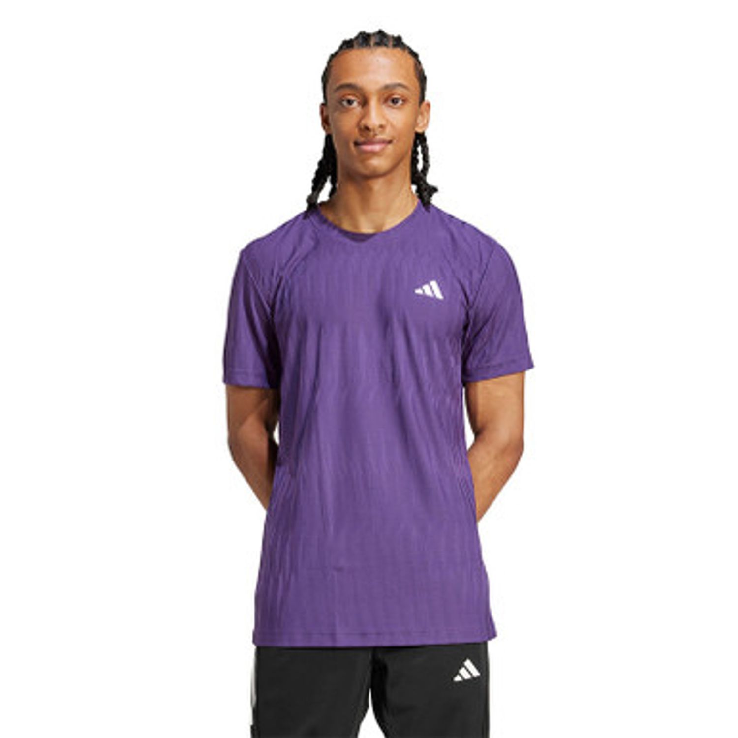 adidas FreeLift Tee - Men&#39;s (Aurora Plum)