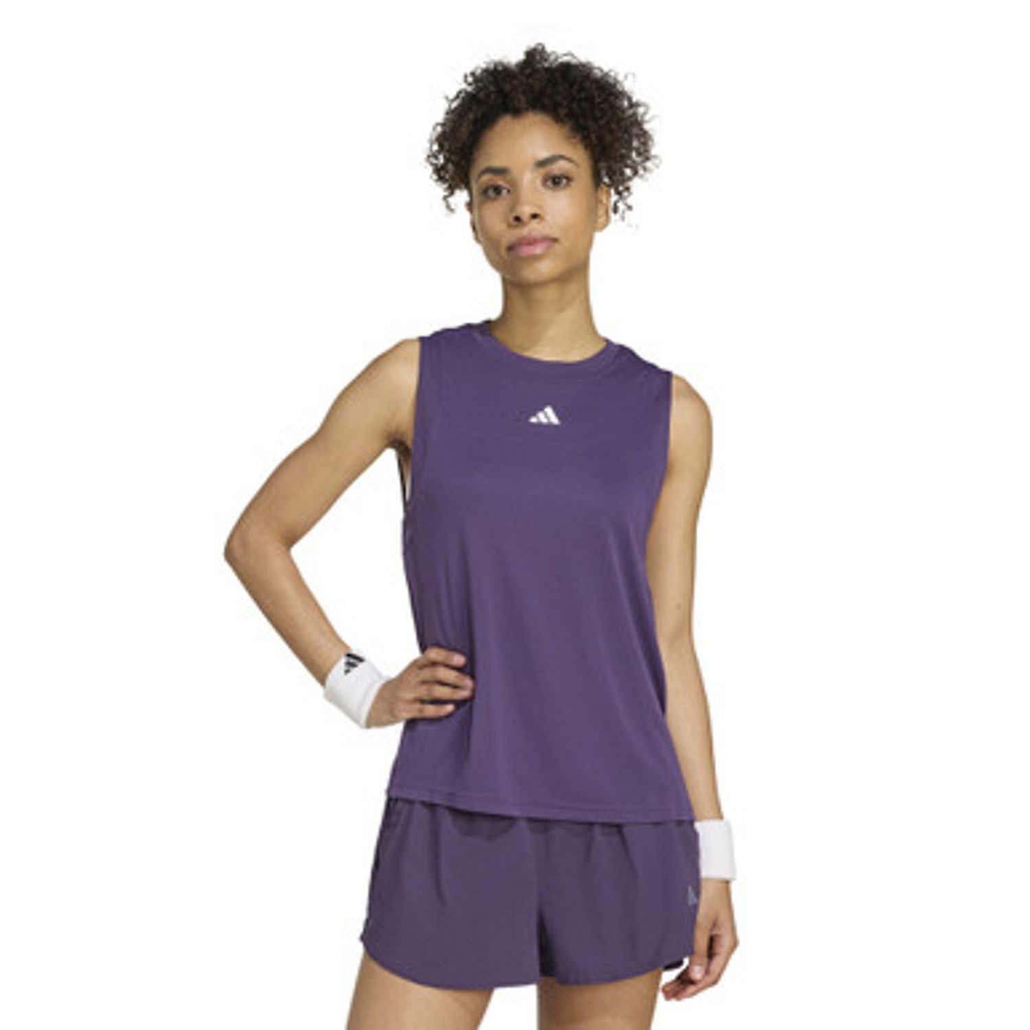 adidas Match Tank - Women&#39;s (Aurora Plum)