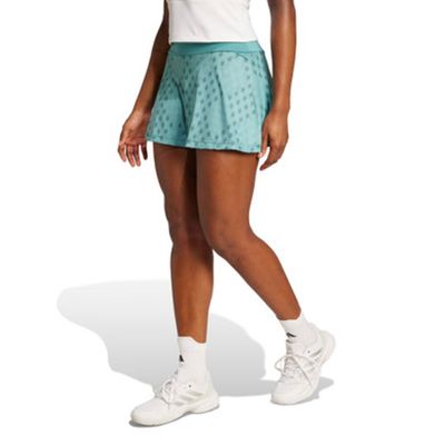adidas Club Graphic Skirt - Women&#39;s (Powder Teal/Preloved Teal)