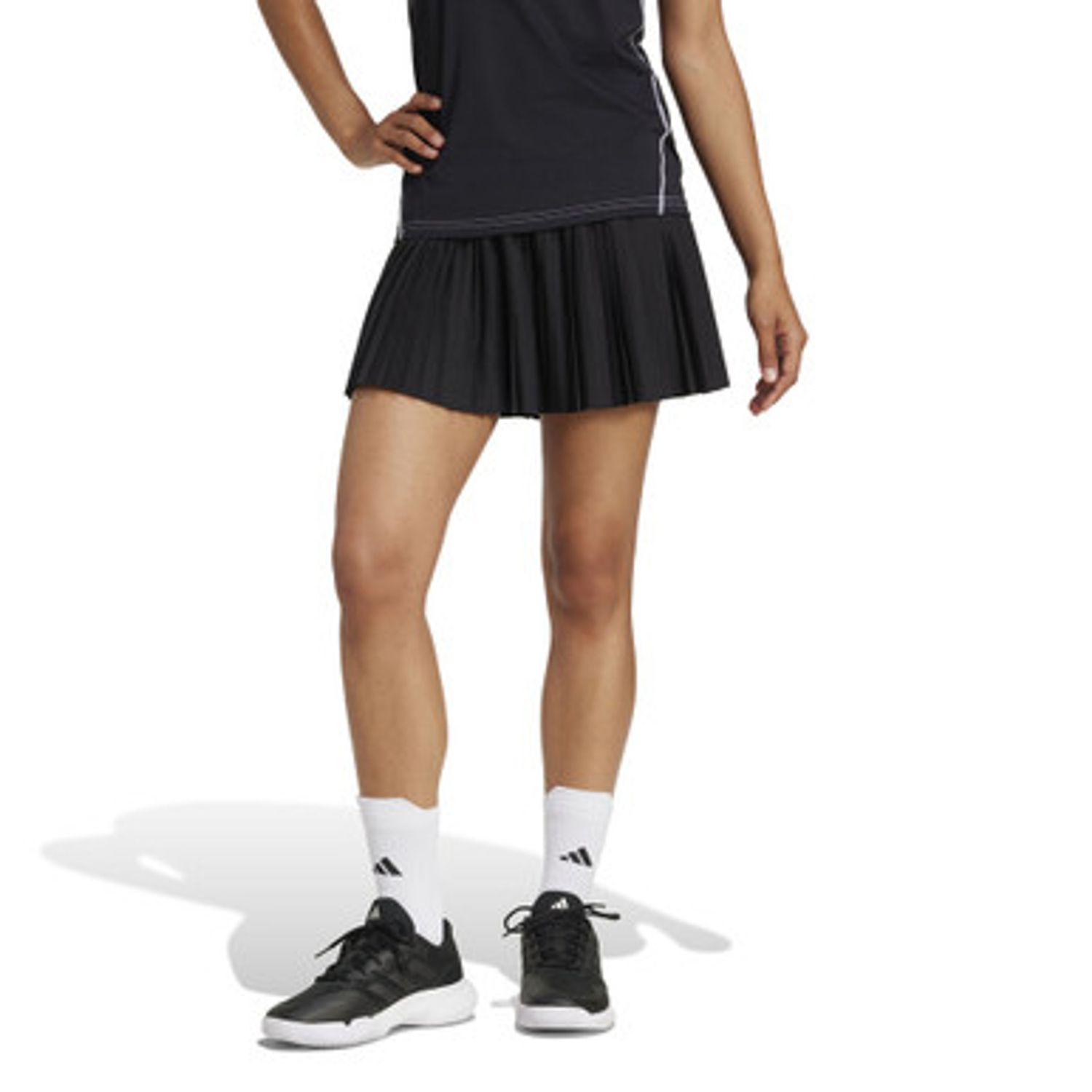 adidas Club Pleated Skirt - Women&#39;s (Black)