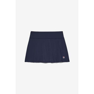 FILA Essentials Long Flirty Skirt - Women&#39;s (Navy)