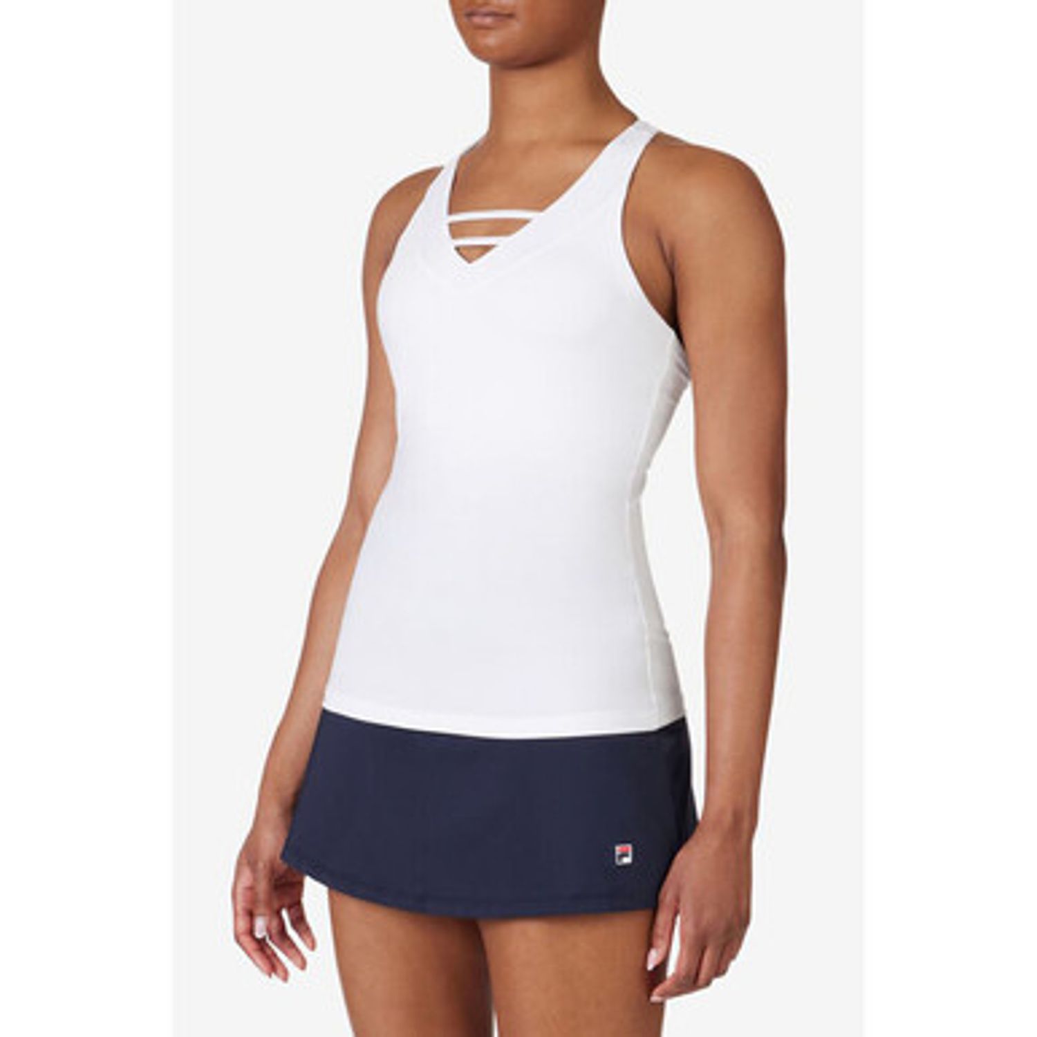 FILA Essentials Halter Tank - Women&#39;s (White)