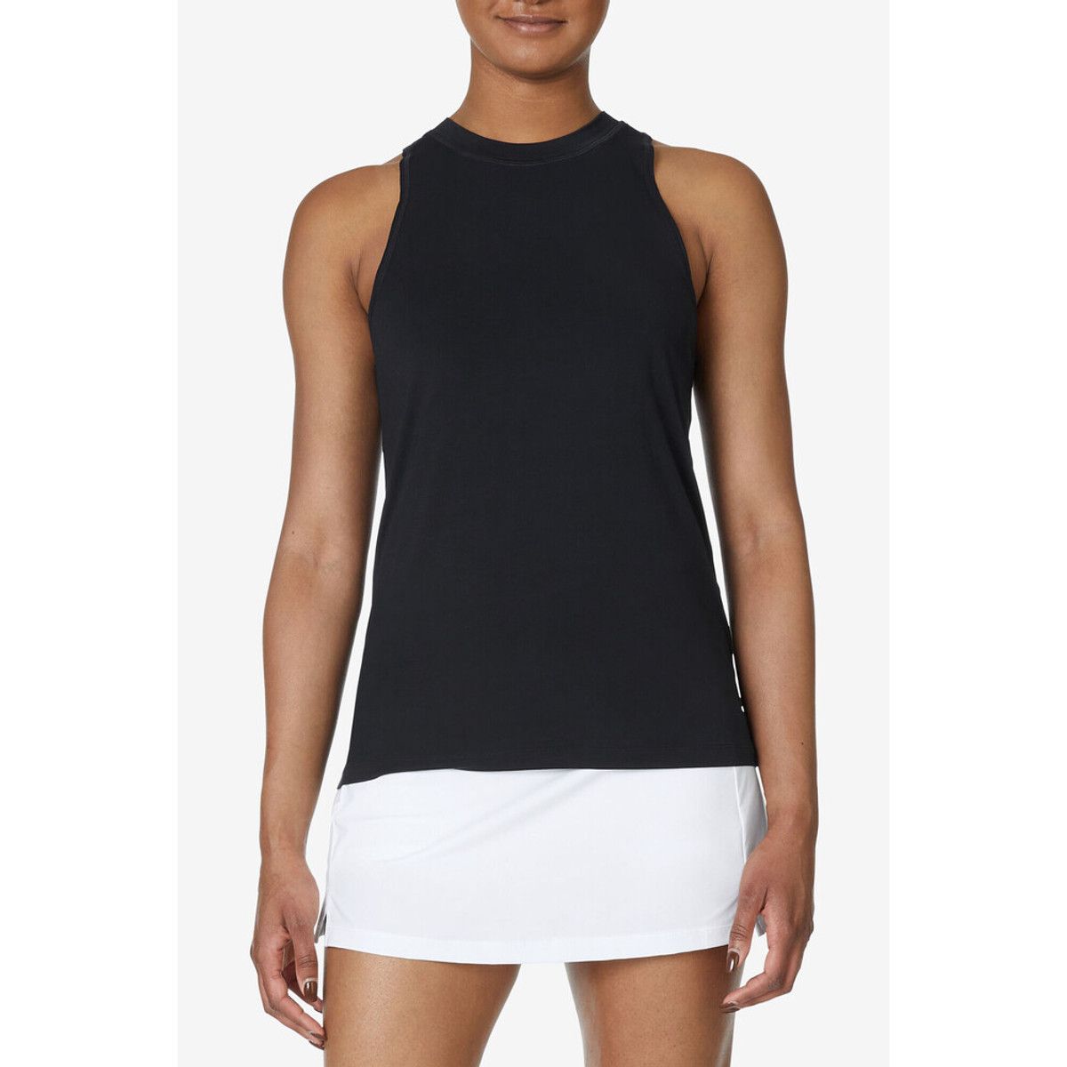 FILA Fi-Lux Open Back Tank Top - Women&#39;s (Black)