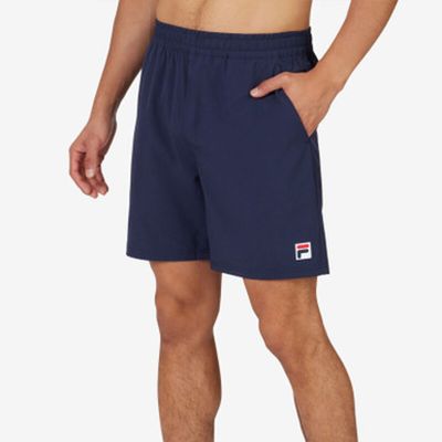 FILA Tennis Essentials Woven 7&quot; Short - Men&#39;s (Navy)
