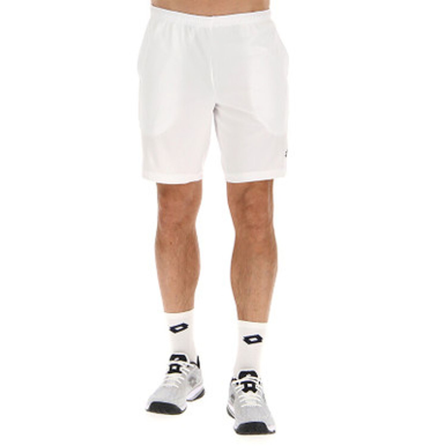 Lotto Squadra II Short 9&quot; - Men&#39;s (White)