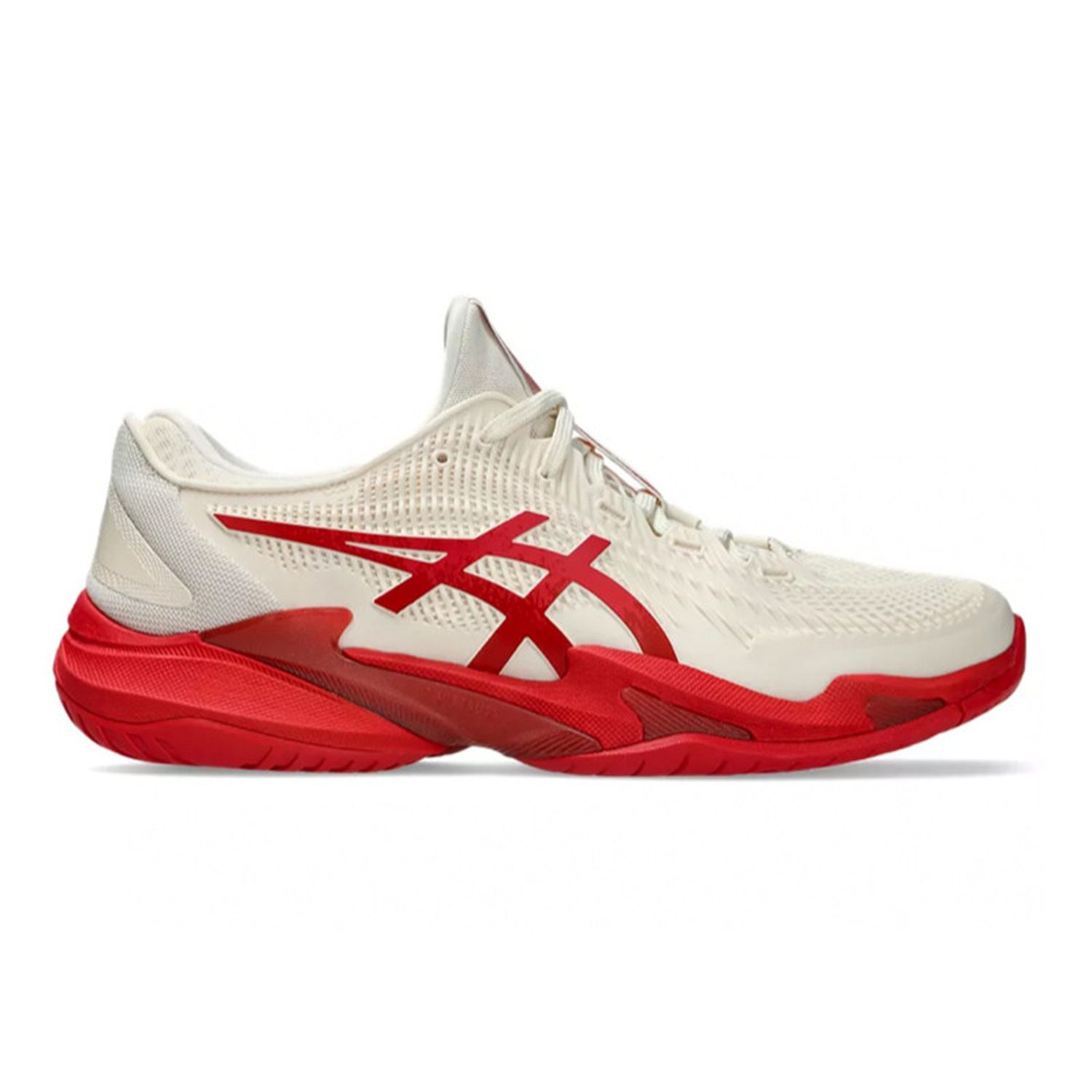 ASICS Court FF 3 Novak Men&#39;s (Cream/Classic Red)