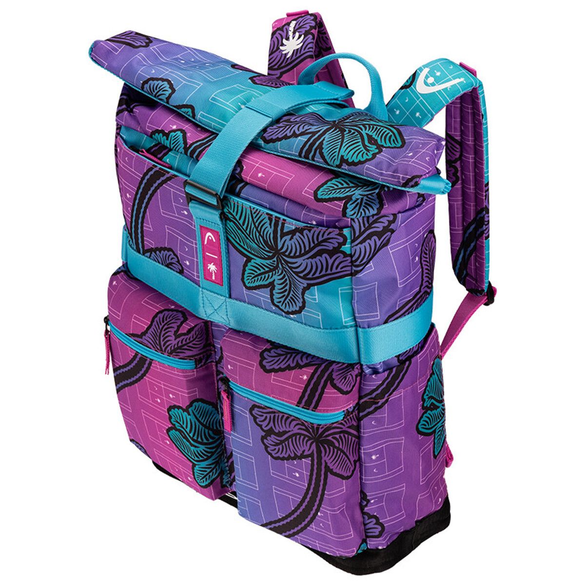 HEAD Tour Backpack 30L PTC Edition (2025) (Blue/Purple/Pink)