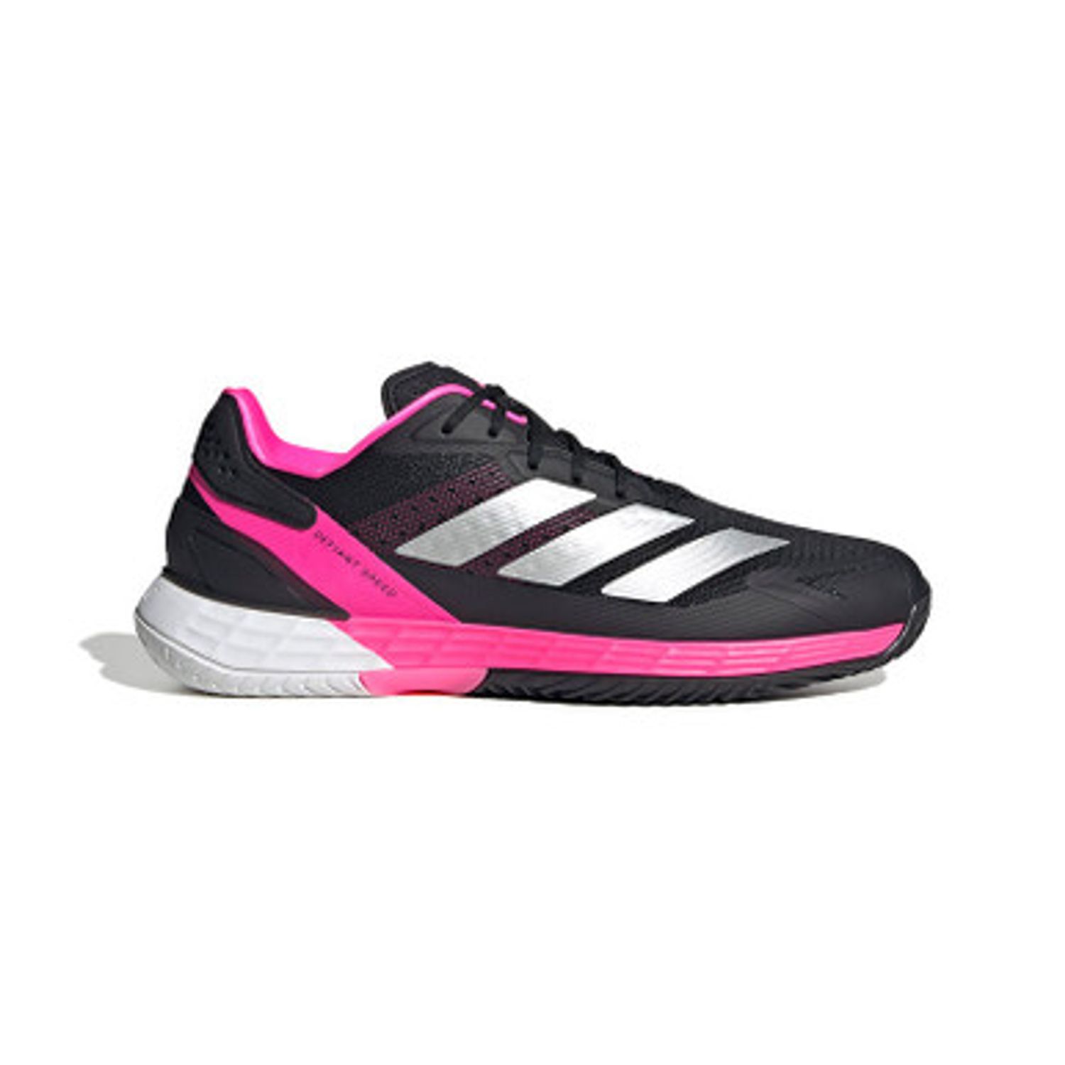 adidas Defiant Speed 2 - Men&#39;s (Black/Silver/Lucid Pink)