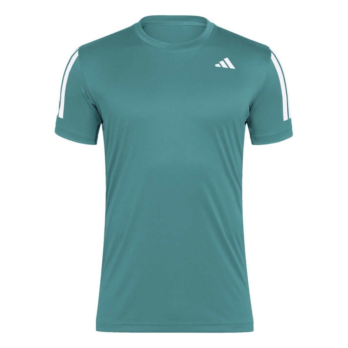 adidas Club 3 Stripes Tee - Men&#39;s (Powder Teal)