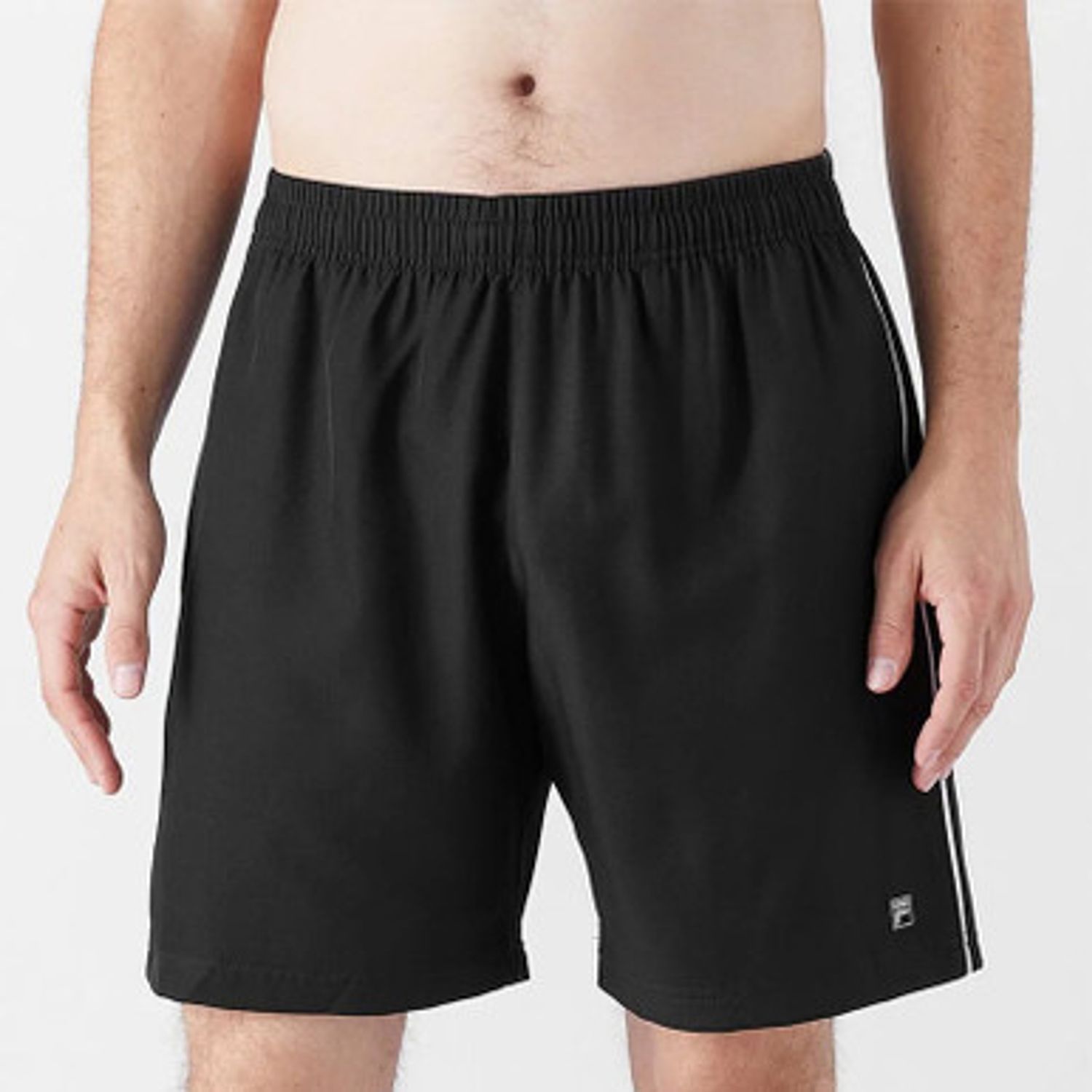 FILA Essentials Stretch Woven 7&quot; Short - Men&#39;s (Black)