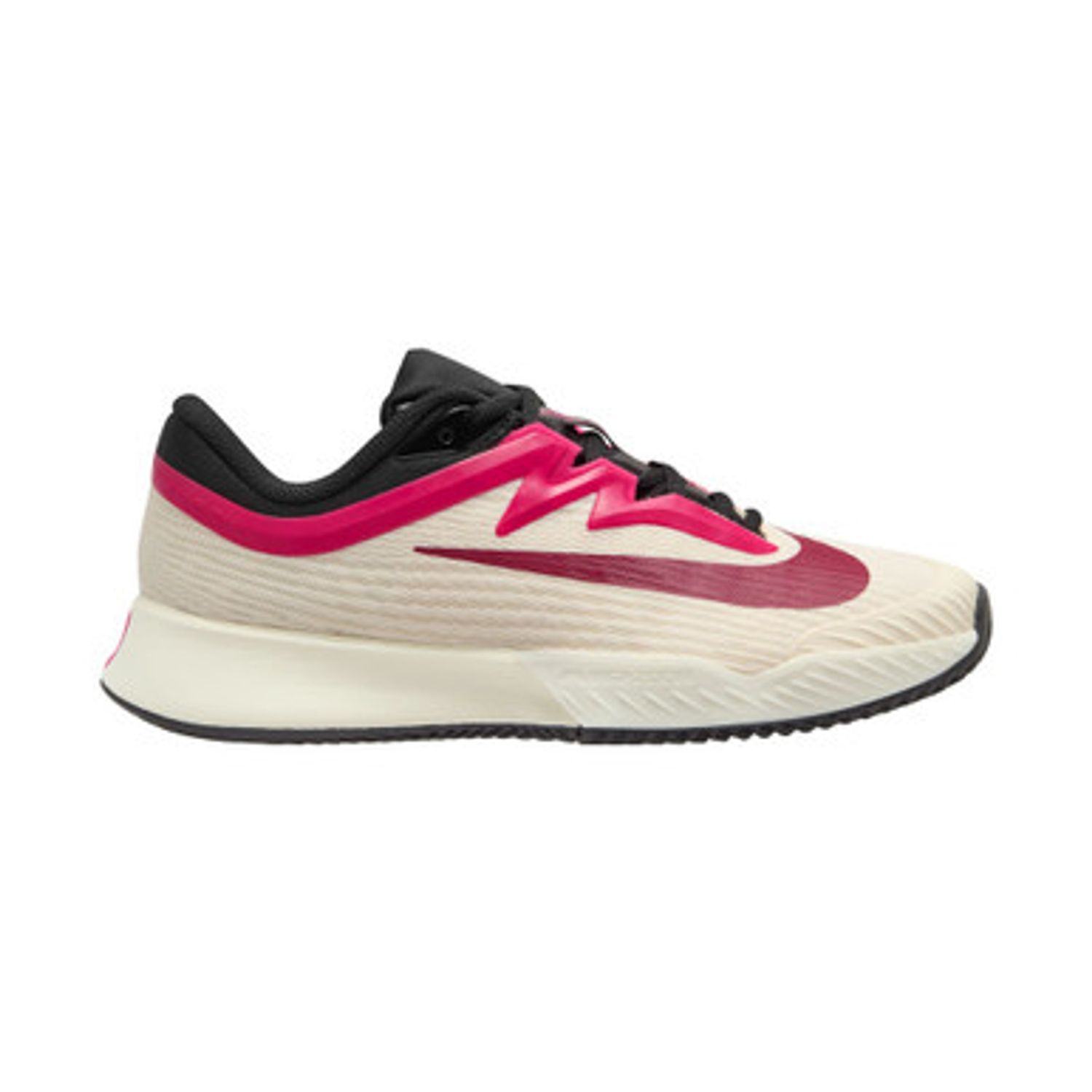 Nike Air Zoom Vapor Pro 3 Clay - Women&#39;s (Pale Ivory/Rush Pink/Team Red)