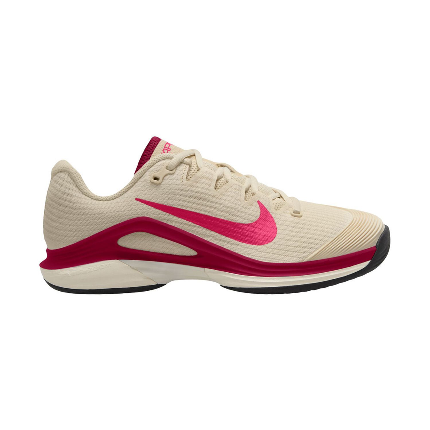 Nike Air Zoom Vapor 12 - Women&#39;s (Pale Ivory/Rush Pink/Team Red)