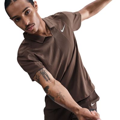 Nike Court Advantage Slam NY Polo - Men&#39;s (Baroque Brown)