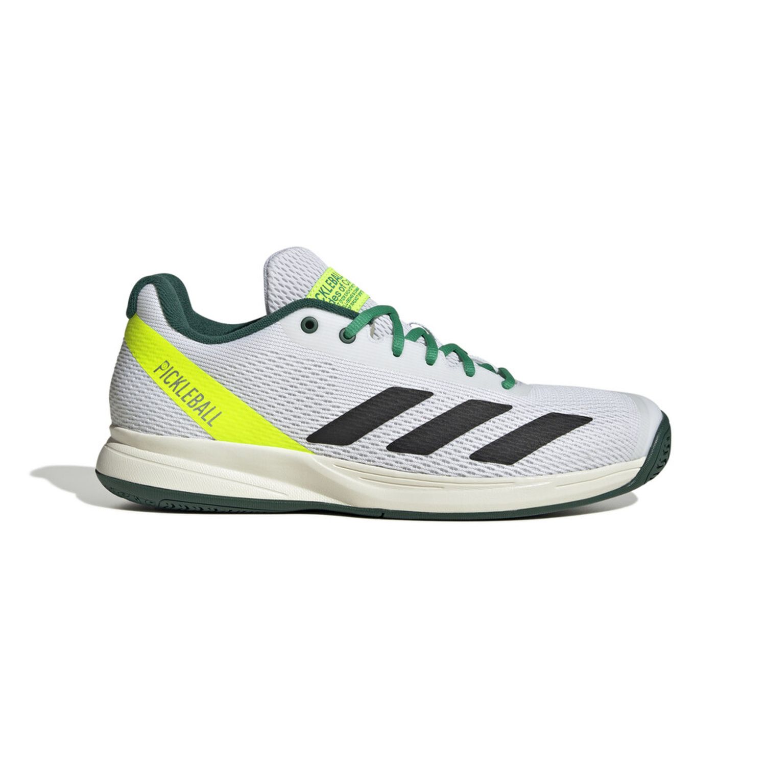 adidas Courtflash Pickleball - Men&#39;s (White/Green)