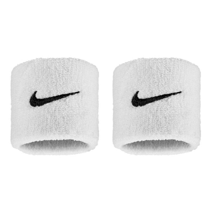 Nike Swoosh Classic Wristbands (2x) (White)