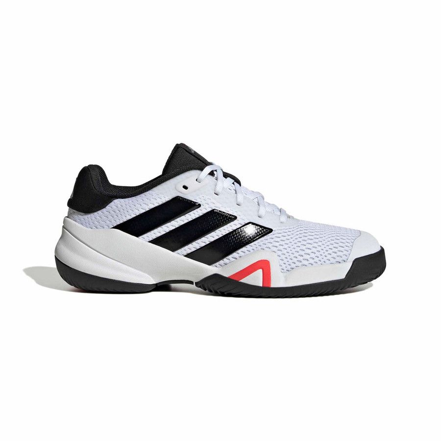 adidas Barricade - Kids (White/Black)