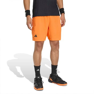 adidas Ergo 7" Short - Men's  (Pure Orange)