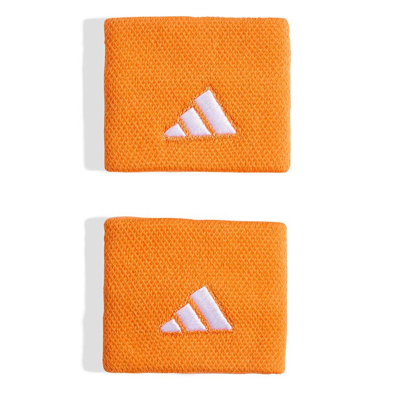 adidas Tennis Small Wristbands (2x) (Pure Orange/White)