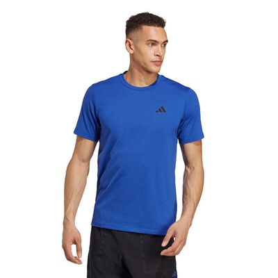 adidas Workout Essentials Feelready Tee - Men's  (Royal)