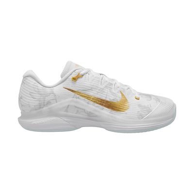 Nike Air Zoom Vapor 12 Magnolia - Men's (White/Metallic Gold)