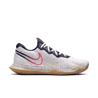 Nike Air Zoom Vapor Cage 4 - Men's (White/Laser Crimson/Gridiron)