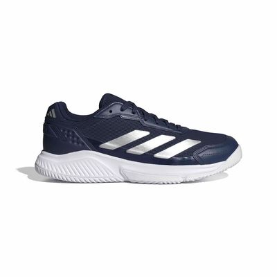 adidas Courtquick Padel - Men's  (White/Dark Blue)