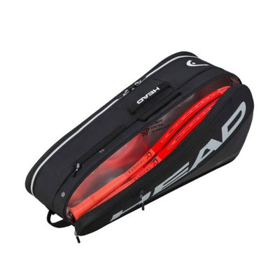 HEAD Tour 6-Racquet Bag M (2026) (Black)