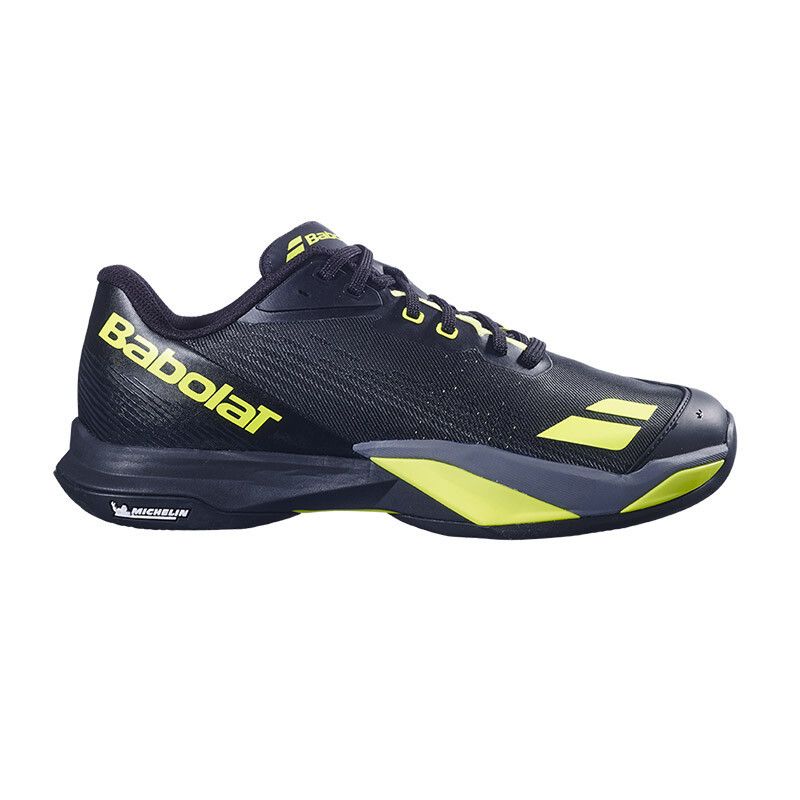 Babolat Jet Mach 4 Clay - Men's  (Black/Aero)