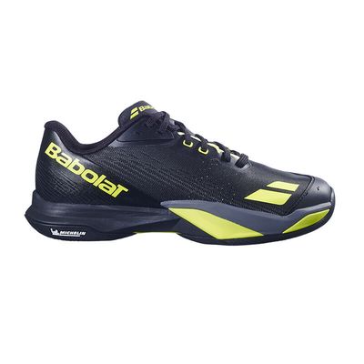 Babolat Jet Mach 4 Clay - Men's  (Black/Aero)