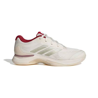 adidas Avacourt 3 - Women's (Chalk White/Gold/Team Red )