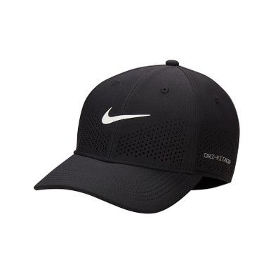 Nike Dri-FIT Advantage Club Swoosh Cap* - Black