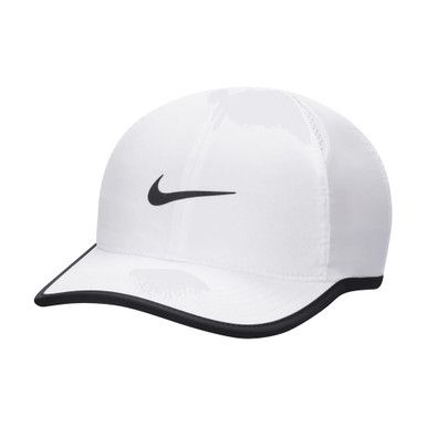 Nike Dri-FIT Club Featherlight Youth Cap - White/Black