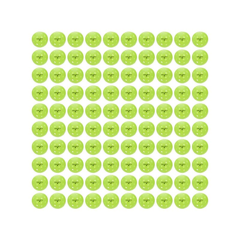 DuraFast 40 Outdoor Pickleballs (100x) - Neon