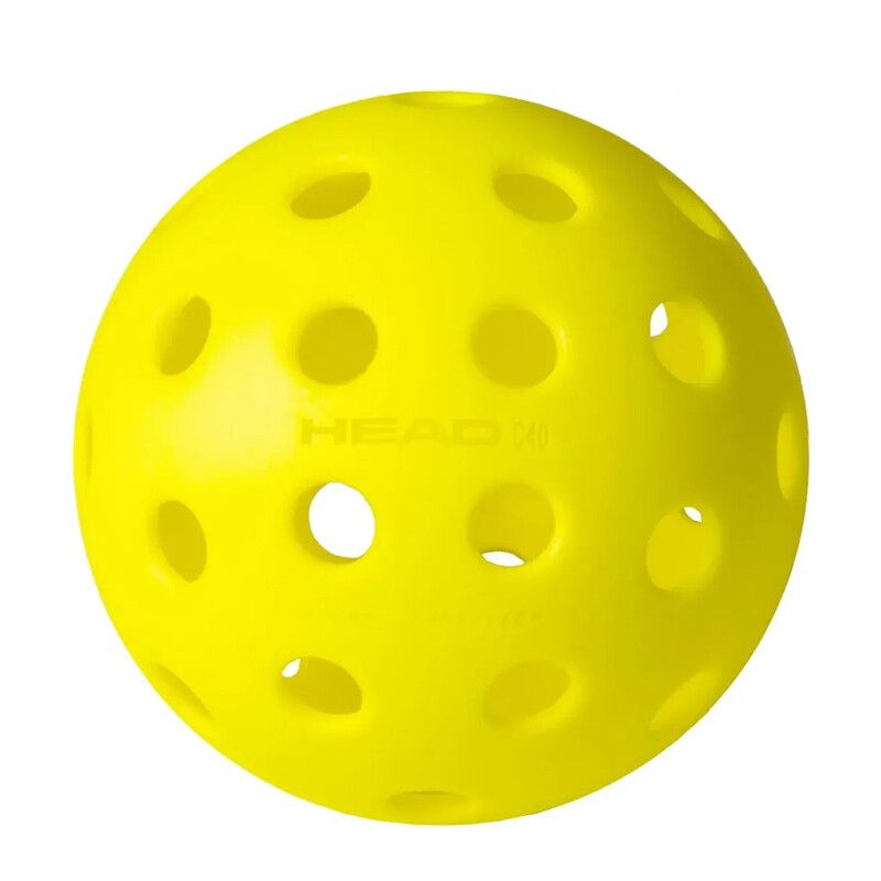 HEAD Championship 40 Outdoor Pickleballs (3x) - Yellow