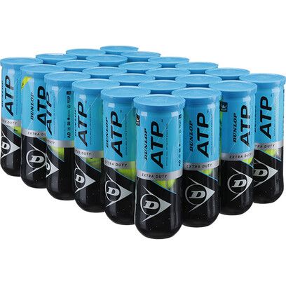 Dunlop ATP Tour Extra Duty Tennis Balls (Case 24x)