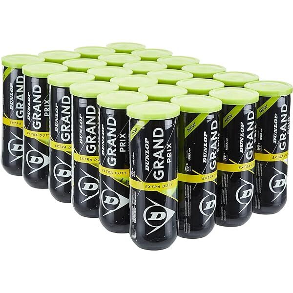 Dunlop Grand Prix Extra Duty Tennis Balls (Case 24x)