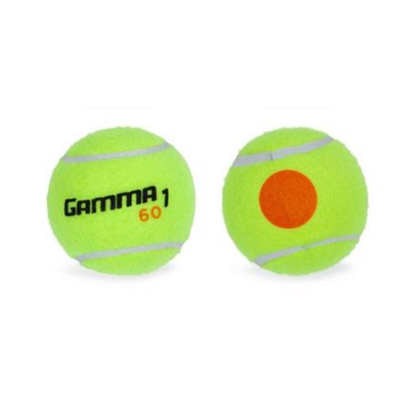 Gamma 60 Orange Dot Tennis Balls (Box 48x) - Yellow