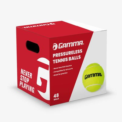GAMMA Box-O-Pressureless Balls (48x) - Yellow