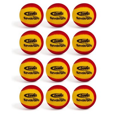 Gamma Revolution Foam Tennis Balls (Bag 12x) - Red