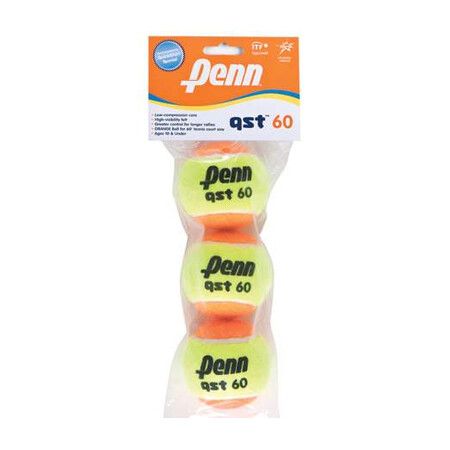 Penn QST 60 Low Compression Tennis Balls (3x)