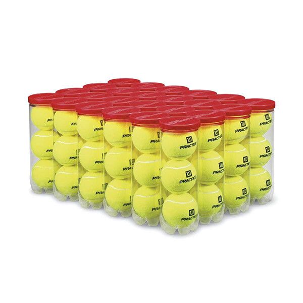 Wilson Practice Tennis Balls (Case 24x)