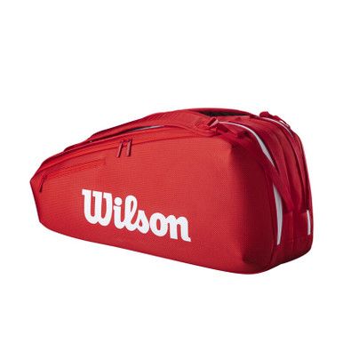 Wilson Super Tour Red 6-Pack - Red