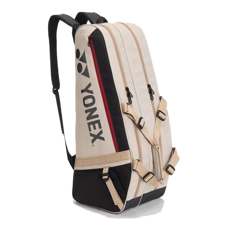 Yonex Gearlogic 6 Pack Racquet Bag - Beige
