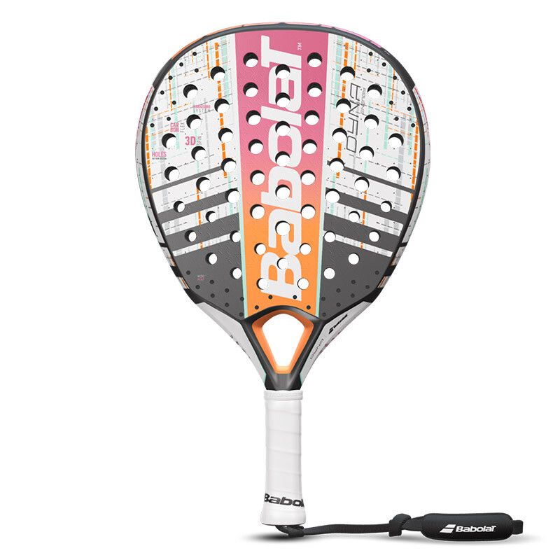 Babolat Padel Dyna Energy - White/Pink/Orange