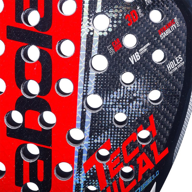 Babolat Padel Technical Viper Soft 3.0 - Black/Red