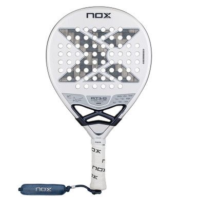 NOX Padel AT10 Genius 12K Alum Xtrem Lite Agustin Tapia - White